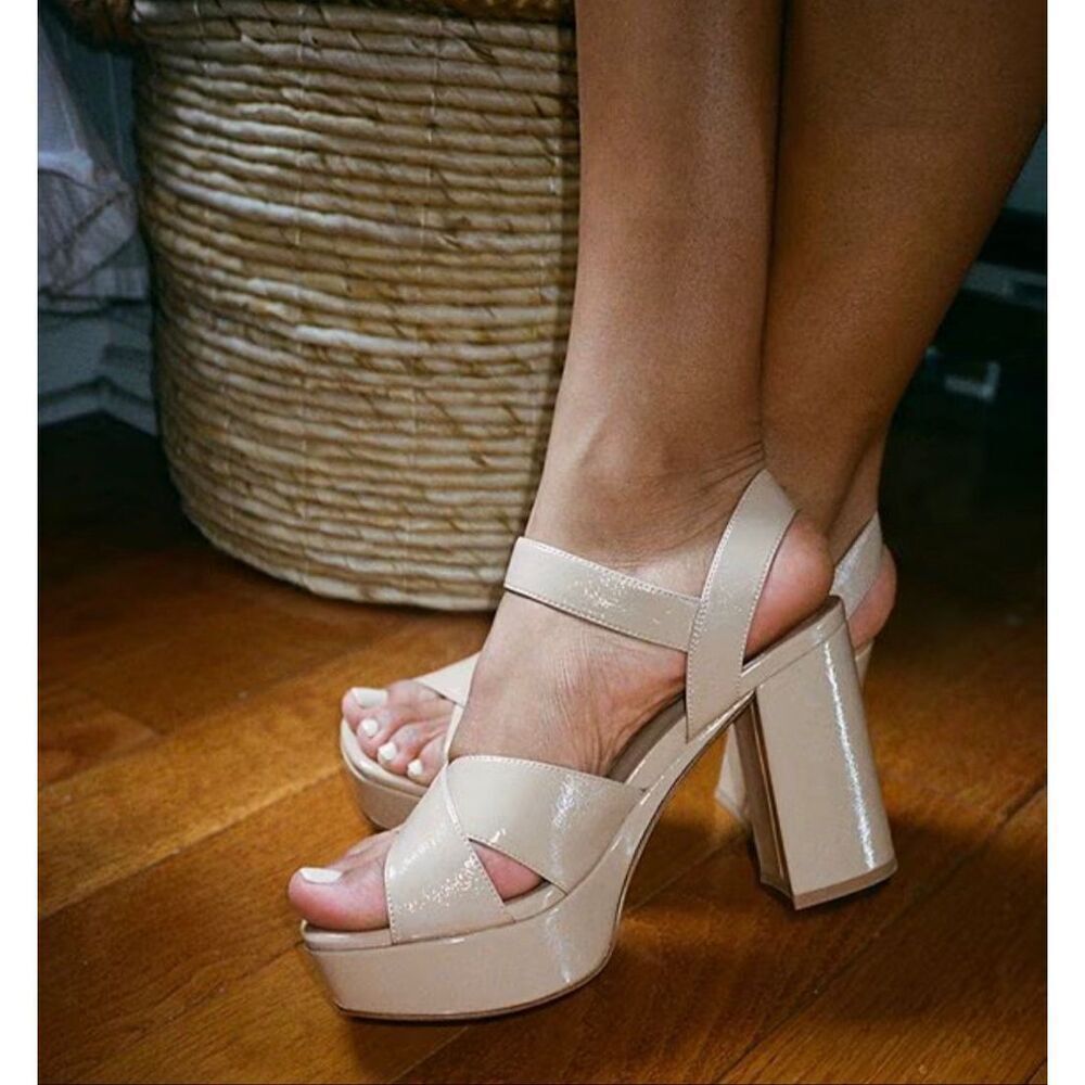 Jeffrey Campbell Anna Platform Sandals Sz 6